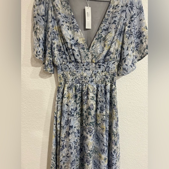 NWT Baltic Born Verona Smocked Maxi Dress- Size Small - Picture 4 of 5